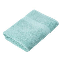 DUSCHTUCH Essential seegrün 70/130 cm - Pastellgrün, Textil (70/130cm) - Homescapes