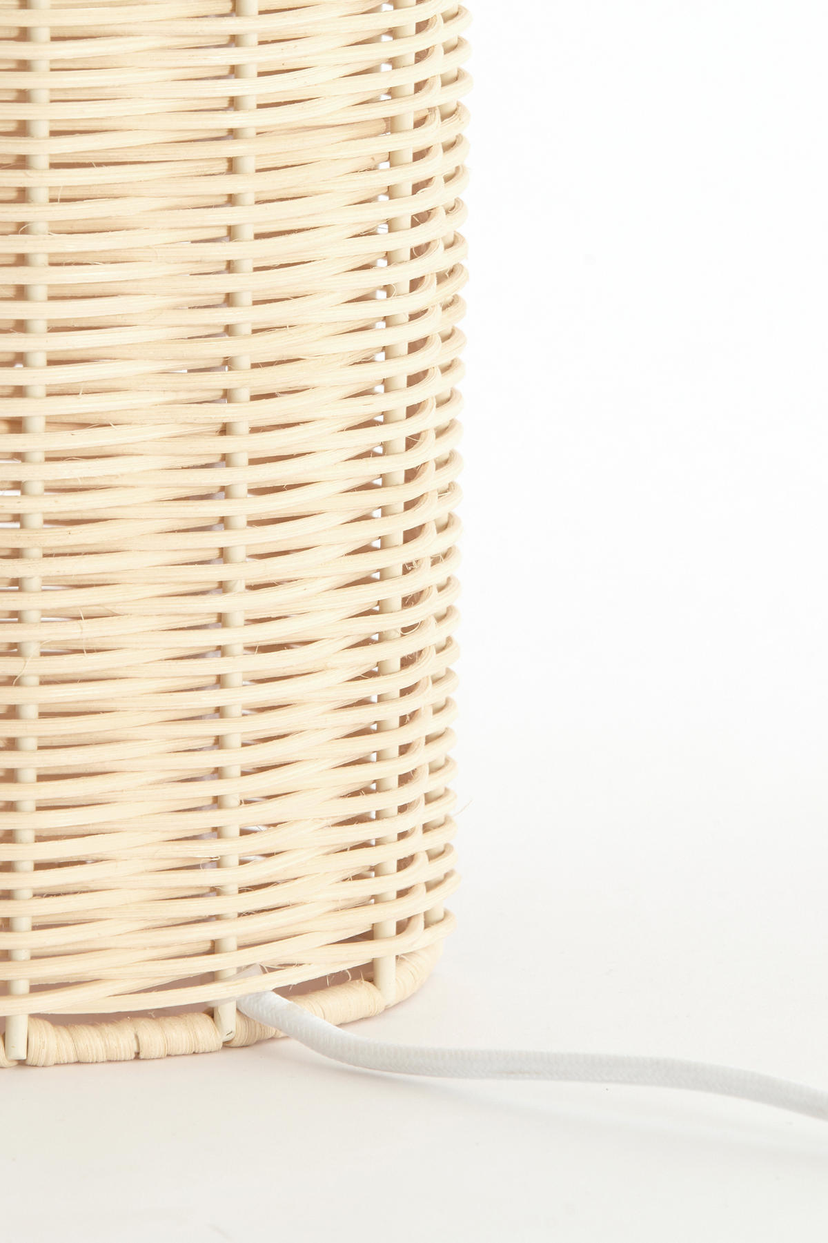 TISCHLAMPE Mandor Braun 28.5/28.5/60 cm - Naturfarben, Holz (28.5/28.5/60cm) - Light & Living