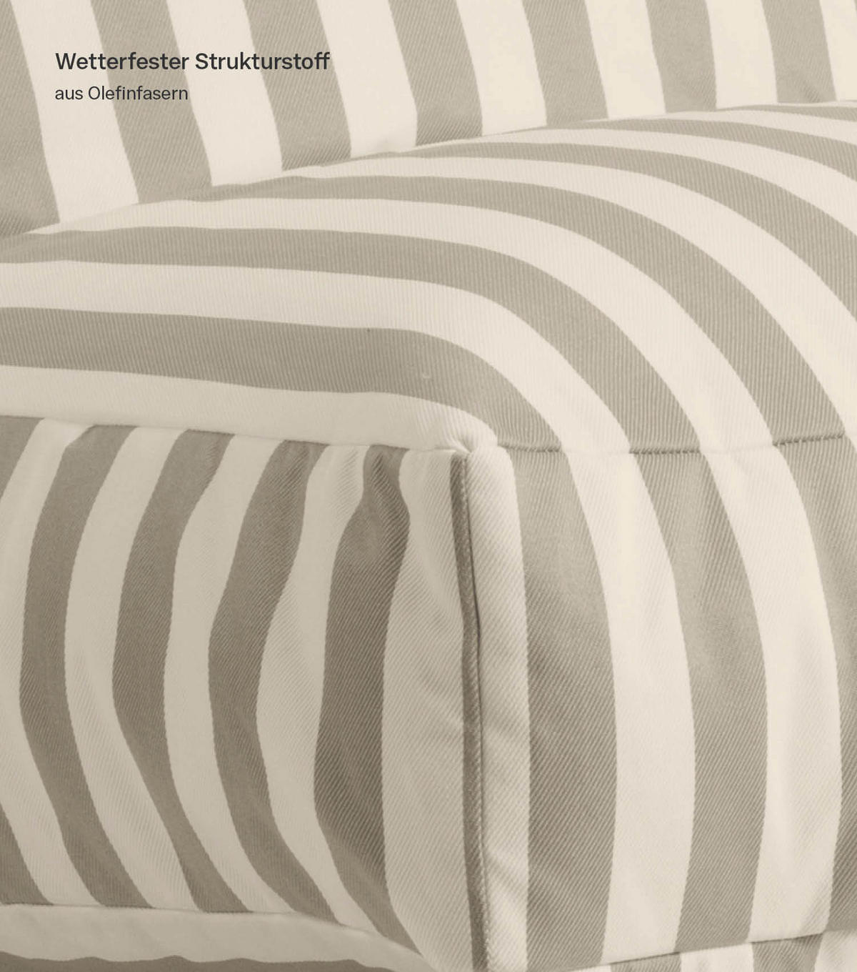 OUTDOOR SITZSACK Der Summerdream - Grau, Textil (65/80/75cm) - Mokebo