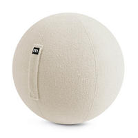 SITZBALL Der Runde - Beige, Textil (65/65/65cm) - Mokebo