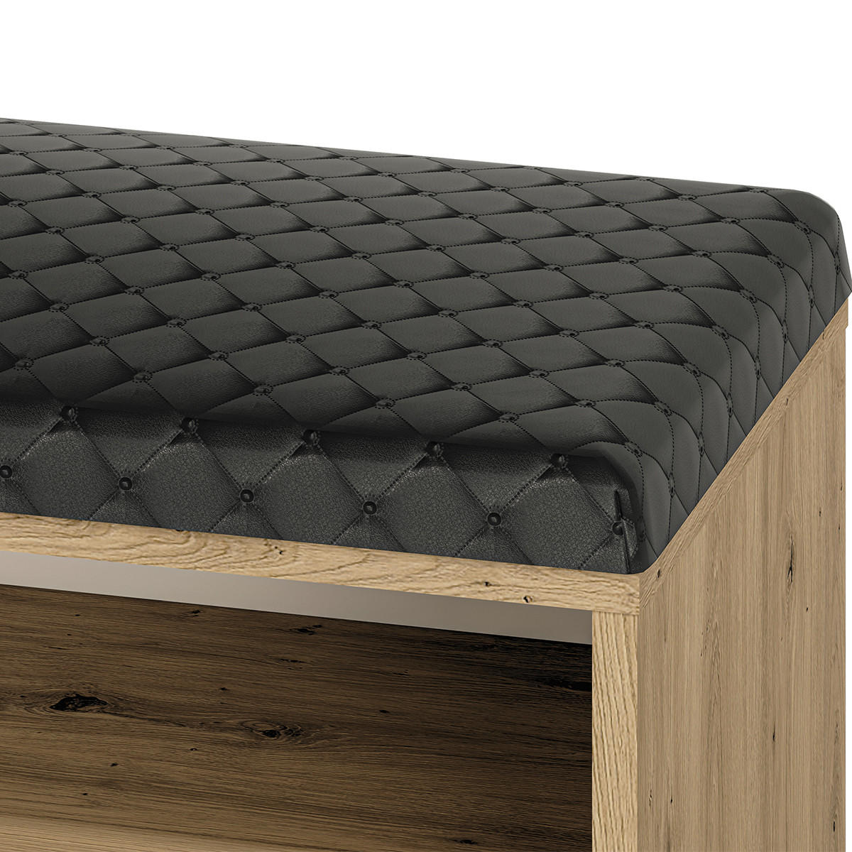 SCHUHMÖBEL Liora Holz - Braun, Holzwerkstoff (105/54/34cm) - Petits-meubles