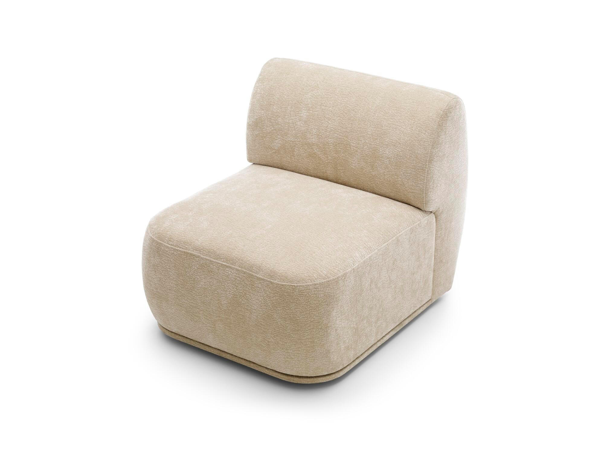 MODULSOFA NOBO Beige 76x97x75 cm - Beige, Textil (76/75/97cm) - FURNLUX