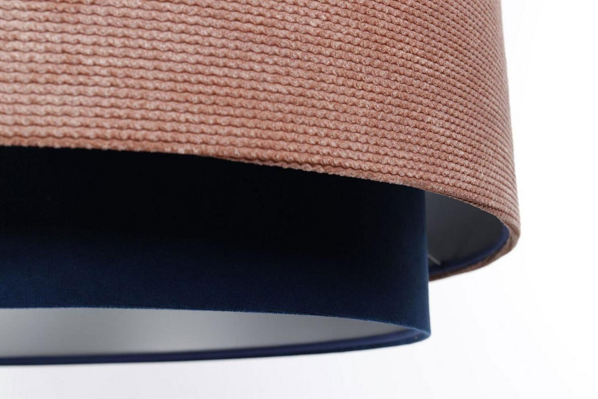 HÄNGELEUCHTE Blau 60/25 cm - Blau, Kunststoff (60/1.9/25cm) - ONZENO