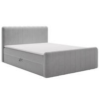 BOXBETT Osteno 180x200 Grau - Grau, Holz/Textil (180/200cm) - Graingold