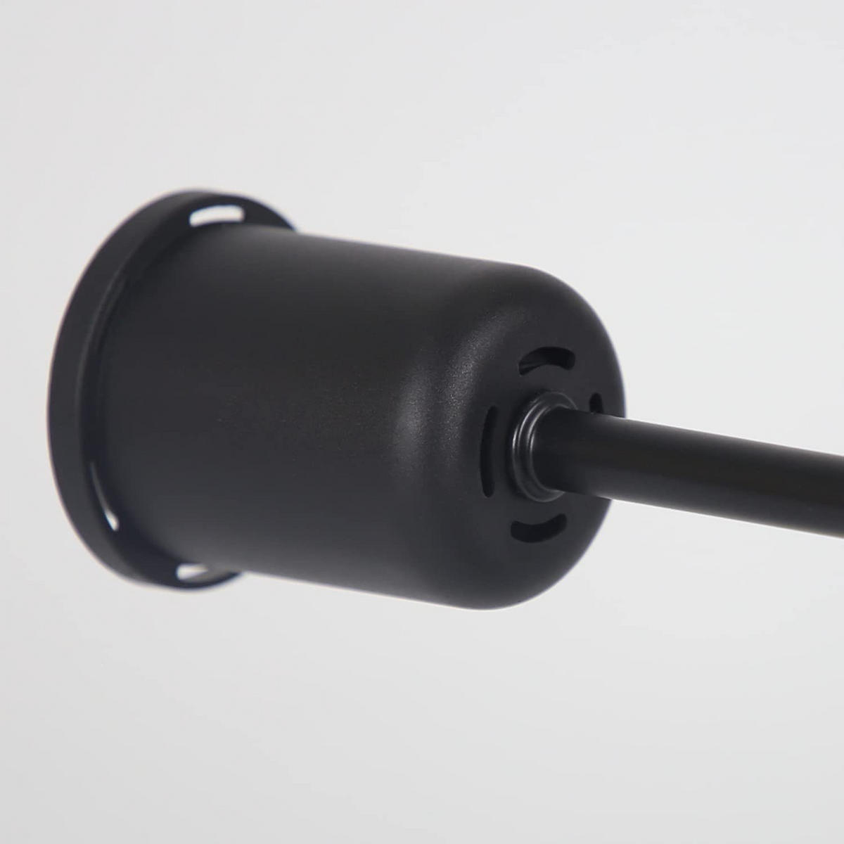 DECKENLEUCHTE Kaspar 4-flammig 48/46/15 cm - Schwarz, Metall (48/46/15cm) - Nettlife