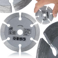 DIAMANTTRENNSCHEIBE Segmentiert - 75 mm, Bohrung 10 mm, 1,2 mm, lasergeschweißt, Trocken, für Baustoffe, Winkelschleifer 12 V - Multicolor, Kunststoff/Metall (10/10/10cm)