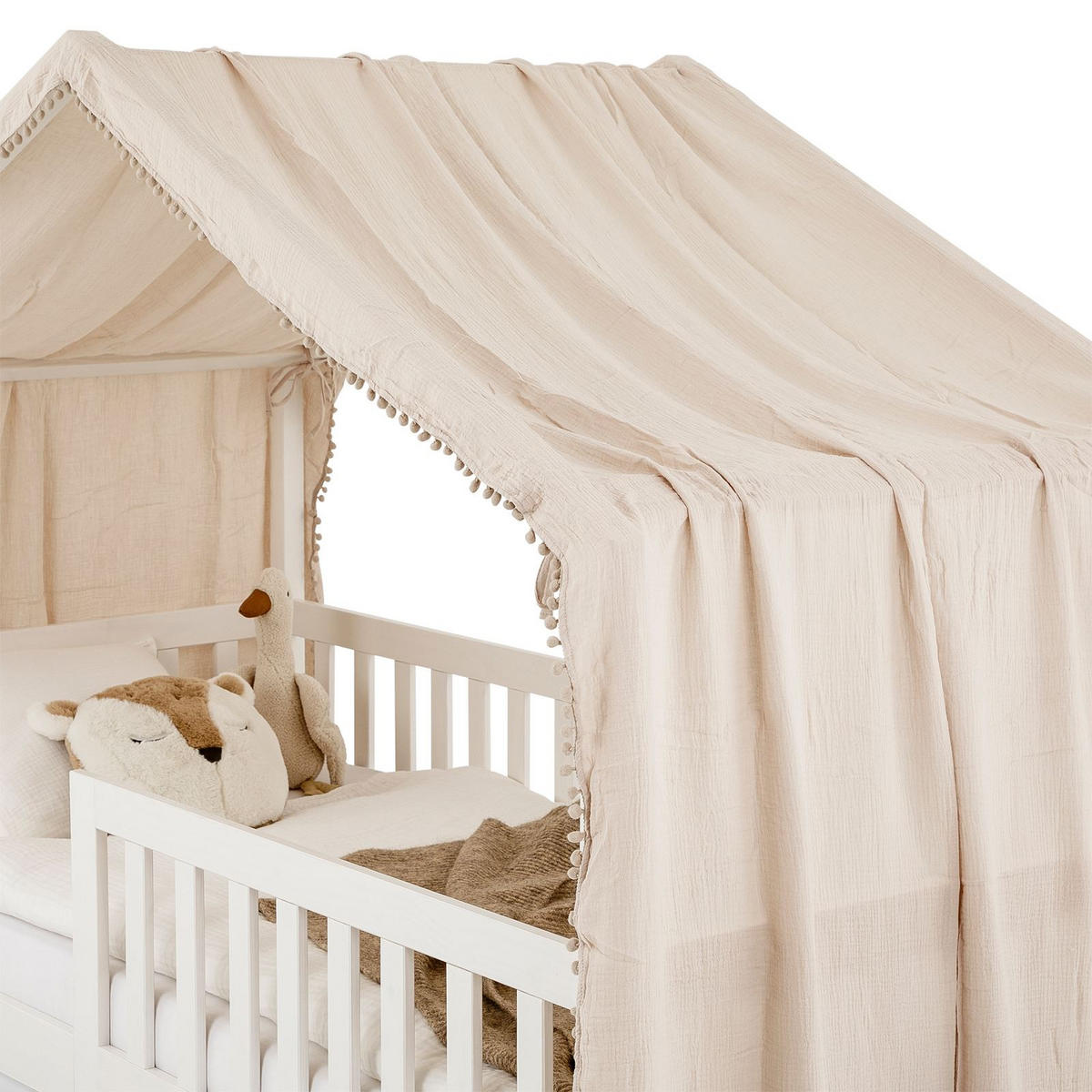 HAUSBETT- HIMMEL LIAN - Beige, Textil - IDIMEX