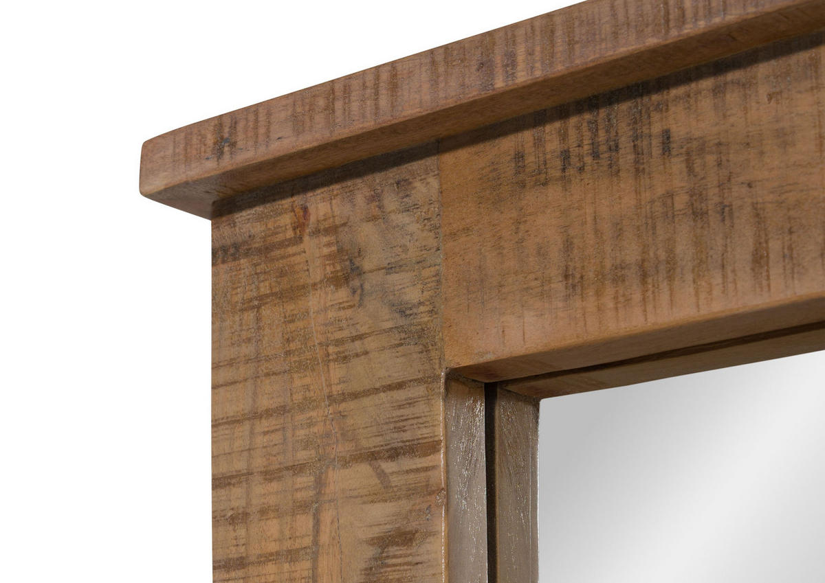 SPIEGEL Akazie 59x5x145 natur versiegelt NATURE OF SPIRIT #312 - Braun, Holz (59/145/5cm) - Massivmoebel24