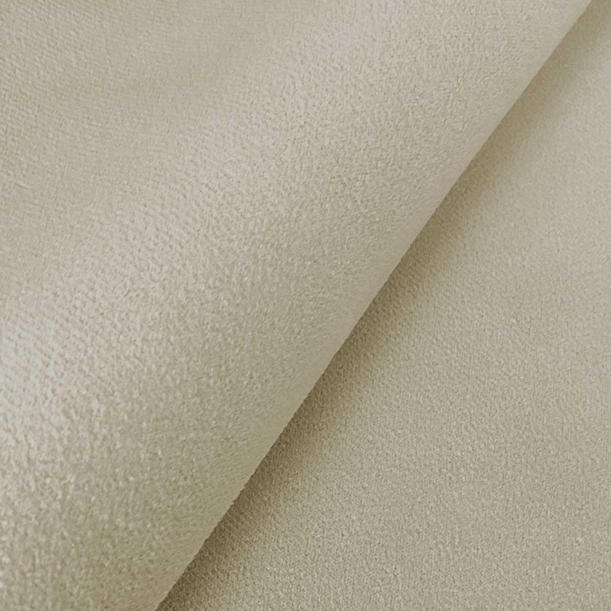 ECKSOFA L Form Florinna Beige 245/182/87 cm mit Schlaffunktion - Chromfarben/Beige, Textil/Metall (245/182cm) - AX Living