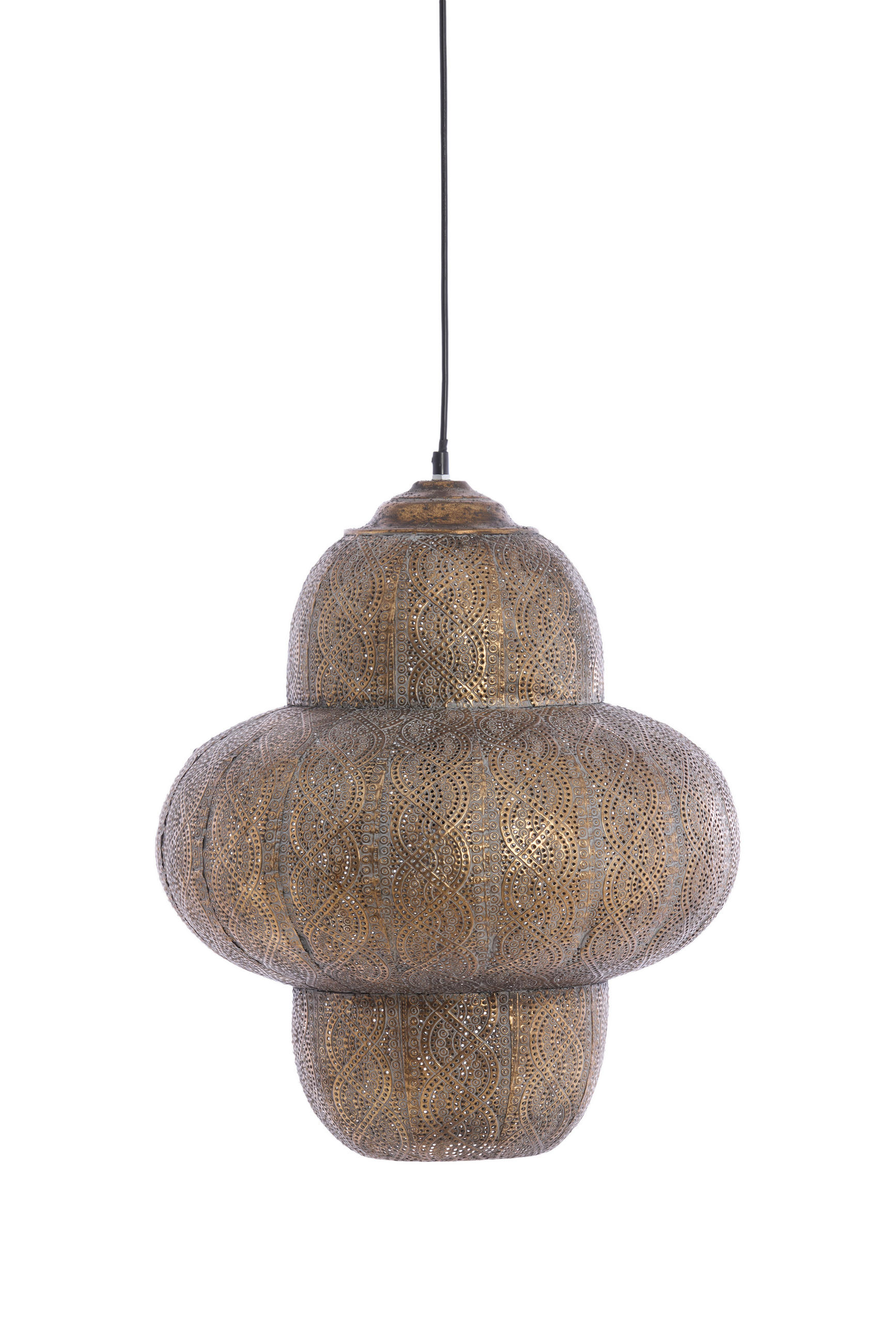 Light & Living Hangeleuchte Braun 42x50.5x42 cm