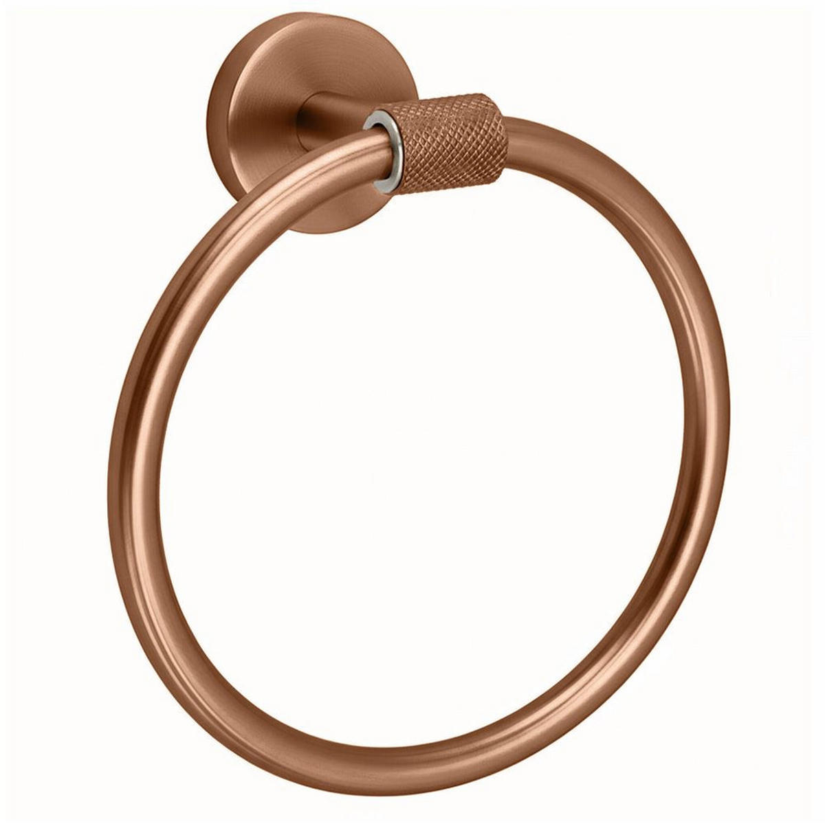 HANDTUCHHALTER Rea Ring 5710 Galo Brush Copper - Kupferfarben, Metall (7.5/18/16cm) - REA