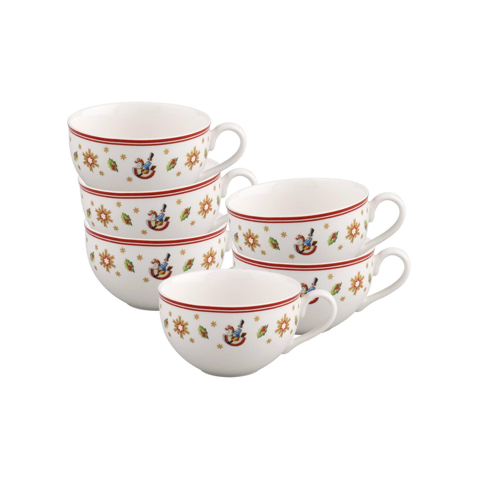 KAFFEE-/TEETASSEN Toy's Delight bunt 170 ml 6er Set - Multicolor, Keramik (0.17L) - Villeroy & Boch