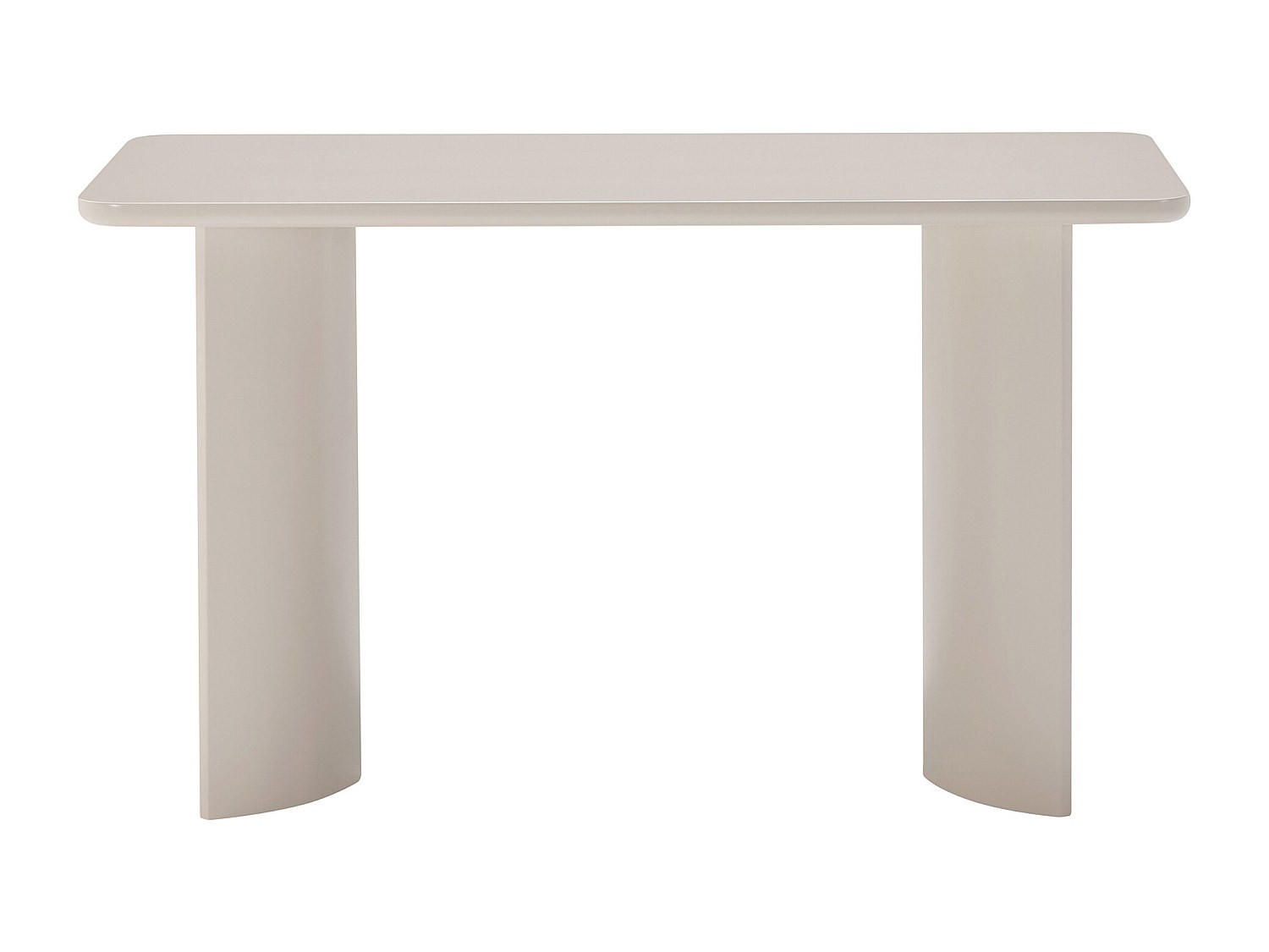 Vente-Unique Schreibtisch Beige 130x77x60 cm