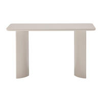 SCHREIBTISCH - 130 cm x 60 cm - holz - beige Loryni - Beige, Holz (60/130/77cm) - Vente-Unique