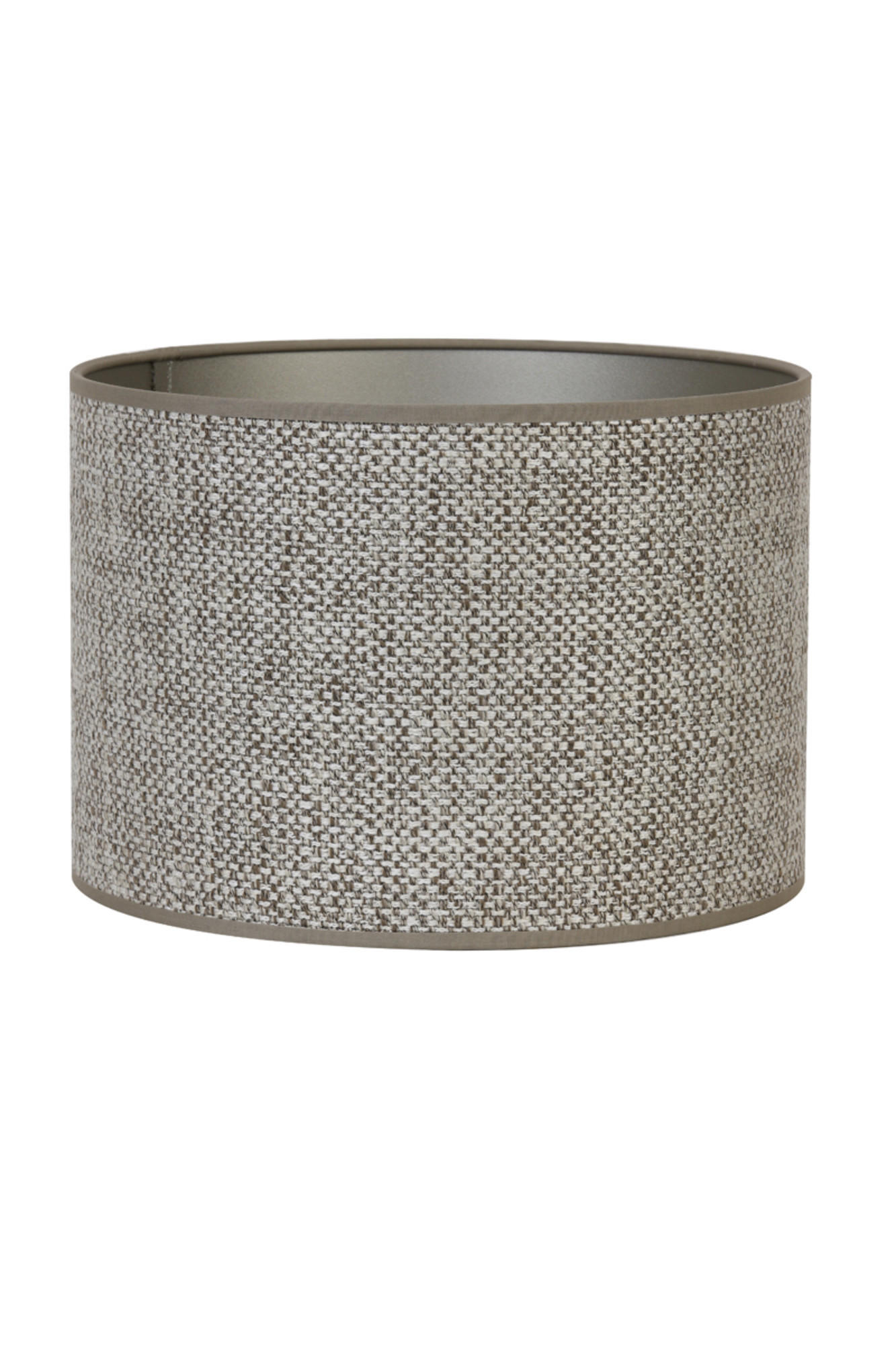 LAMPENSCHIRM Saverna Braun Ø35/30 cm - Braun, Textil (35/35/30cm) - Light & Living