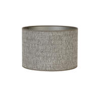 LAMPENSCHIRM Saverna Braun Ø35/30 cm - Braun, Textil (35/35/30cm) - Light & Living