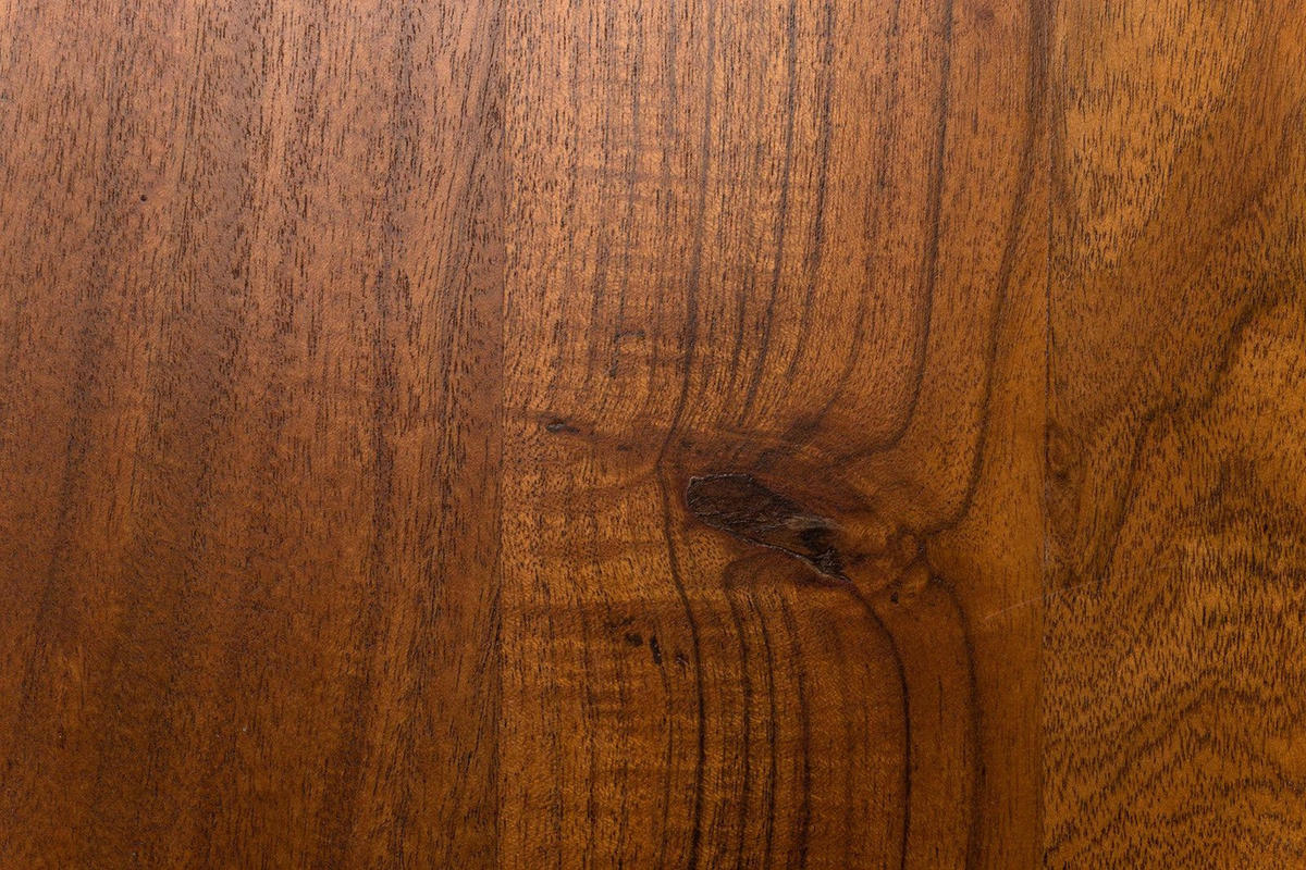 ESSTISCH FREDERIK - Schwarz/Braun, Holz/Metall (100/200/77cm) - SAM