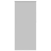 VERDUNKELUNGSROLLO 84,4/230 cm Stoffbreite 80 cm aus Polyester Grau - Grau, Textil (80/230cm) - vidaXL