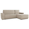 ECKSOFA Totti L, Seite: Rechts - Beige, Holz/Textil (246/144cm) - Sofnet