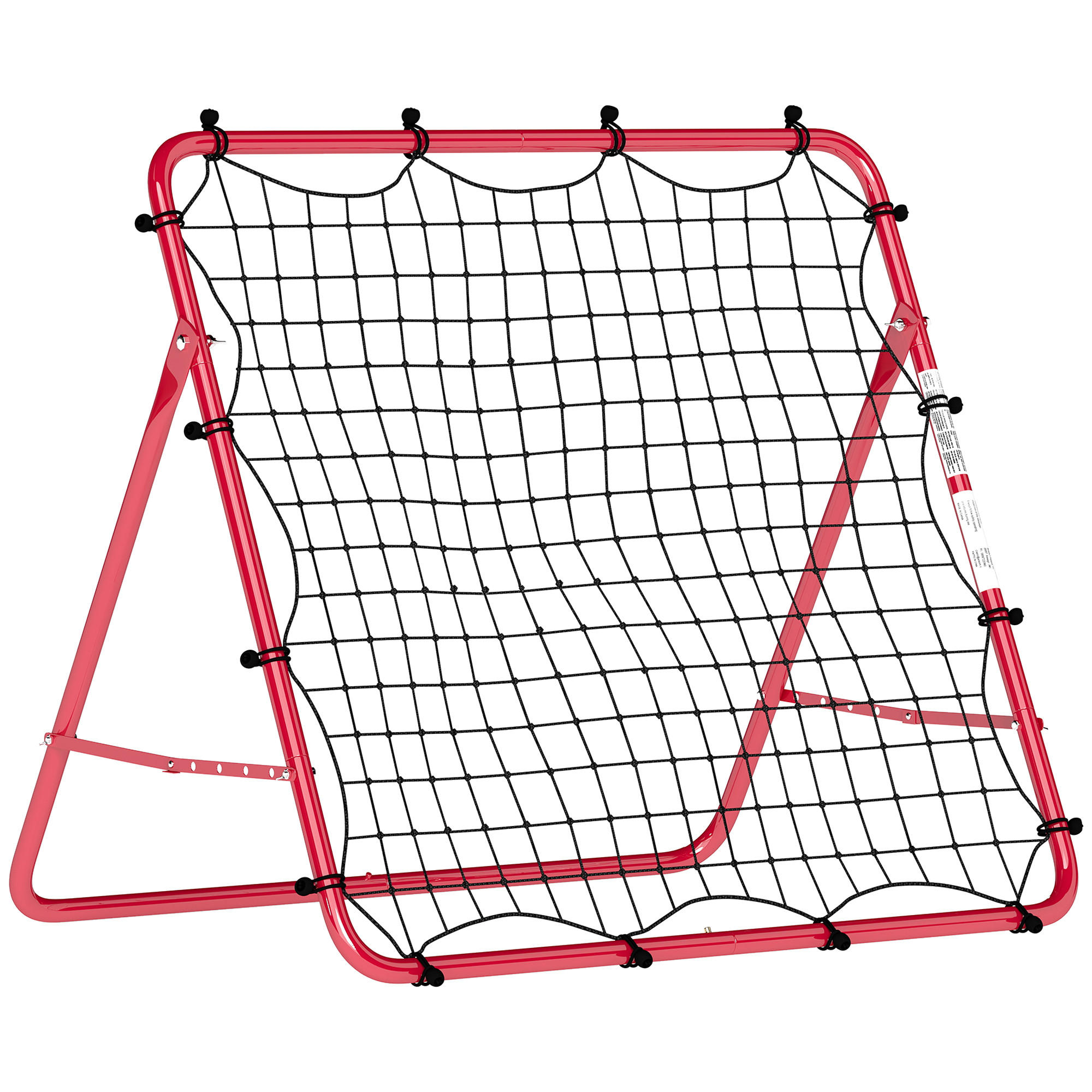 REBOUNDER DE-18606 5-fach verstellbarer Winkel Rot - Rot, Metall (72/103cm) - ComfortXL