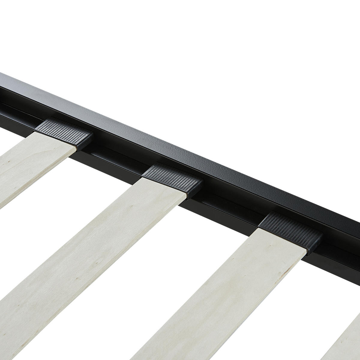 METALLBETT 180/200cm Schwarz Cusset - Schwarz, Metall (180/200cm) - Beliani