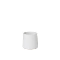 BLUMENTOPF RUND - Töpferei - Weiß - S - 2er set - Ø 18 cm - Weiß, Keramik (18/17cm) - J-Line
