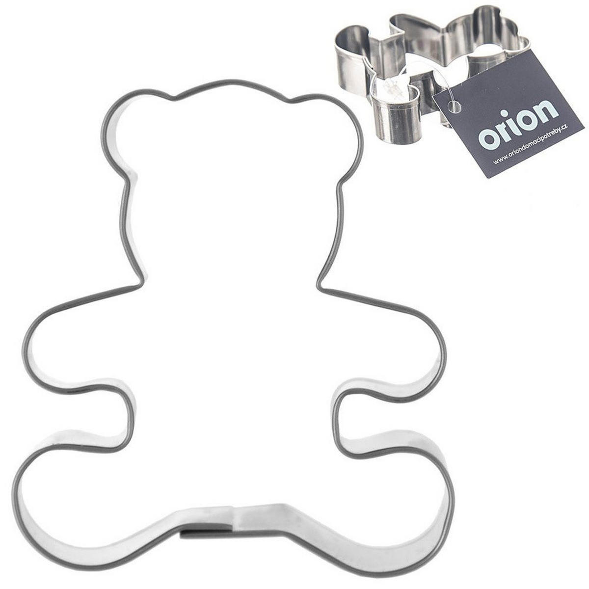 AUSSTECHFORM Teddybär 5,5 cm Silber - Silberfarben, Metall (5/1.5/5.5cm) - Orion 
