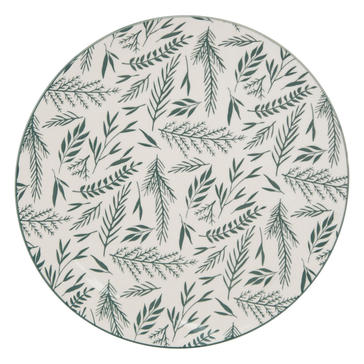 TAFELSERVICE für 4 Personen Agathe Grün - Grün, Keramik (26.5/2/26.5cm) - Secret de Gourmet