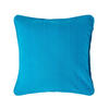 KISSENHÜLLE Rajput 45/45 cm, 100% Baumwolle - Petrol, Textil (45/45cm) - Homescapes