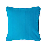 KISSENHÜLLE Rajput 60/60 cm, 100% Baumwolle - Petrol, Textil (60/60cm) - Homescapes