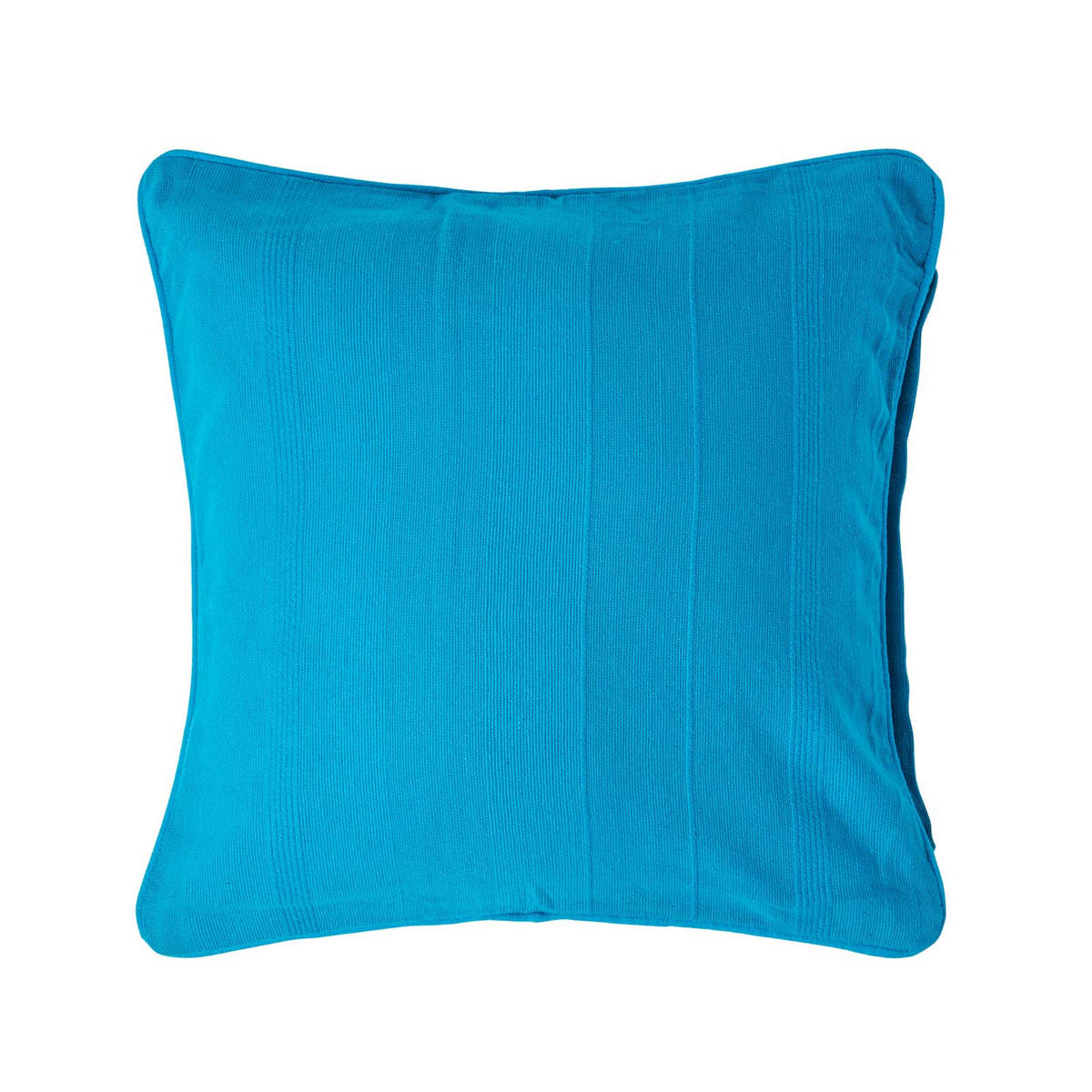 KISSENHÜLLE Rajput 60/60 cm, 100% Baumwolle - Petrol, Textil (60/60cm) - Homescapes