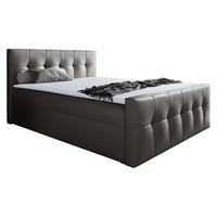 BOXBETT Malibu - Grau, Holz (200/200cm) - MIRJAN24