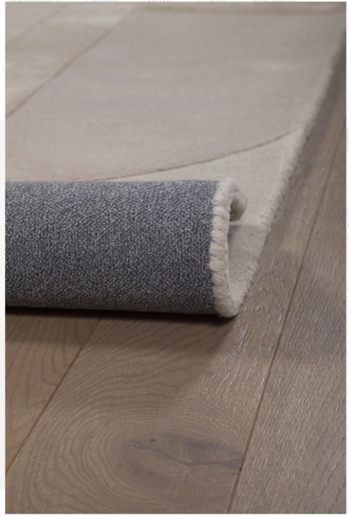 TEPPICH modern handgetuftet Wolle Viskose RICHMOND Beige 160 x 230 cm - Beige, Naturmaterialien (160/230cm) - Novatrend