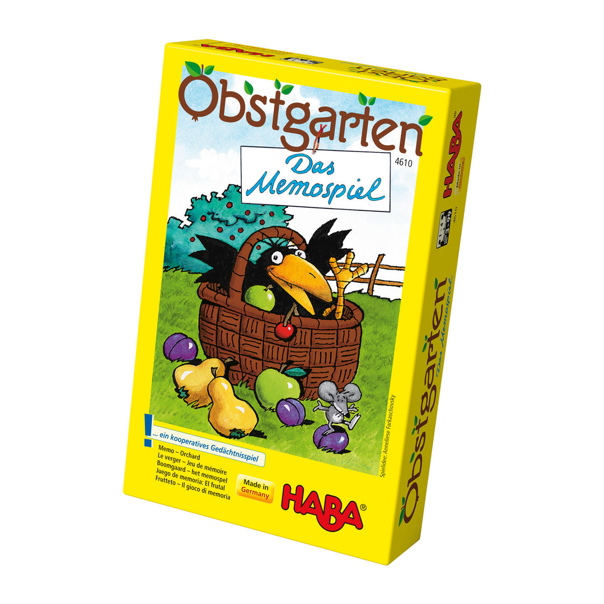 MEMOSPIELOBSTGARTEN - Multicolor, Naturmaterialien (12.4/18.3cm)