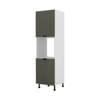 BACKOFEN-HOCHSCHRANK – 60 cm – KU-S60P – Lunara – Dunkelgrau - Dunkelgrau, Holzwerkstoff (60/203/56cm) - hi-markt