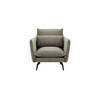 SESSEL Layla-Velluto 17 - Braun, Holz/Textil (105/95/98cm)