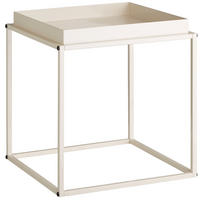 BEISTELLTISCH Cambridge,40 x 40 x 44 cm,creme - Creme, Metall (40/40/44cm) - tectake