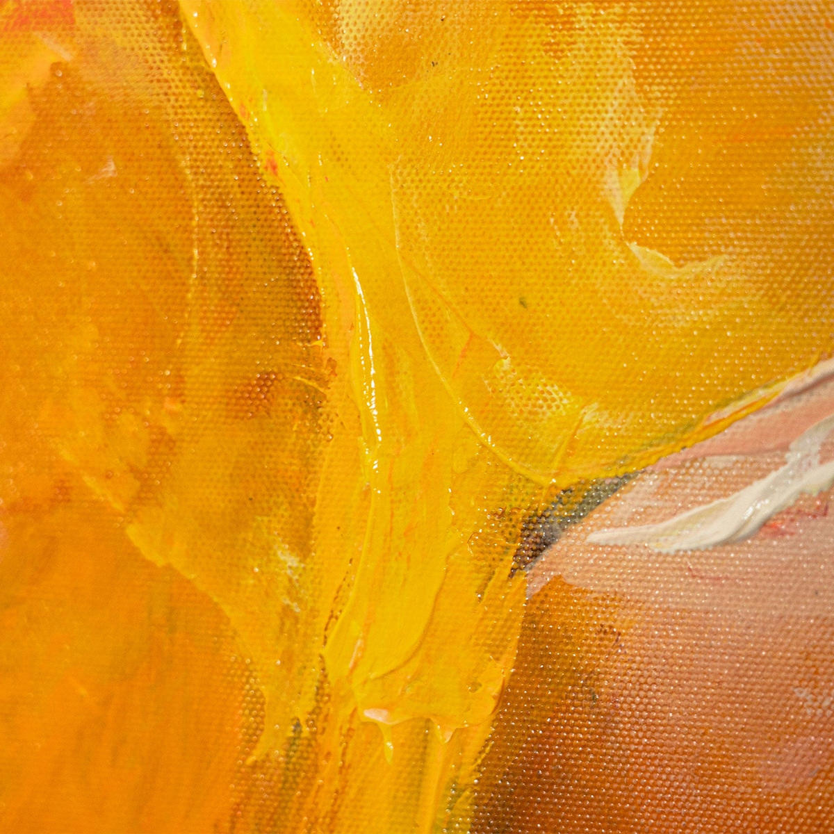 GEMÄLDE Herbsttanz Schattenfugenrahmen Eichefarben 60x40 cm - Eichefarben, Holz (60/40cm) - YS-art gallery