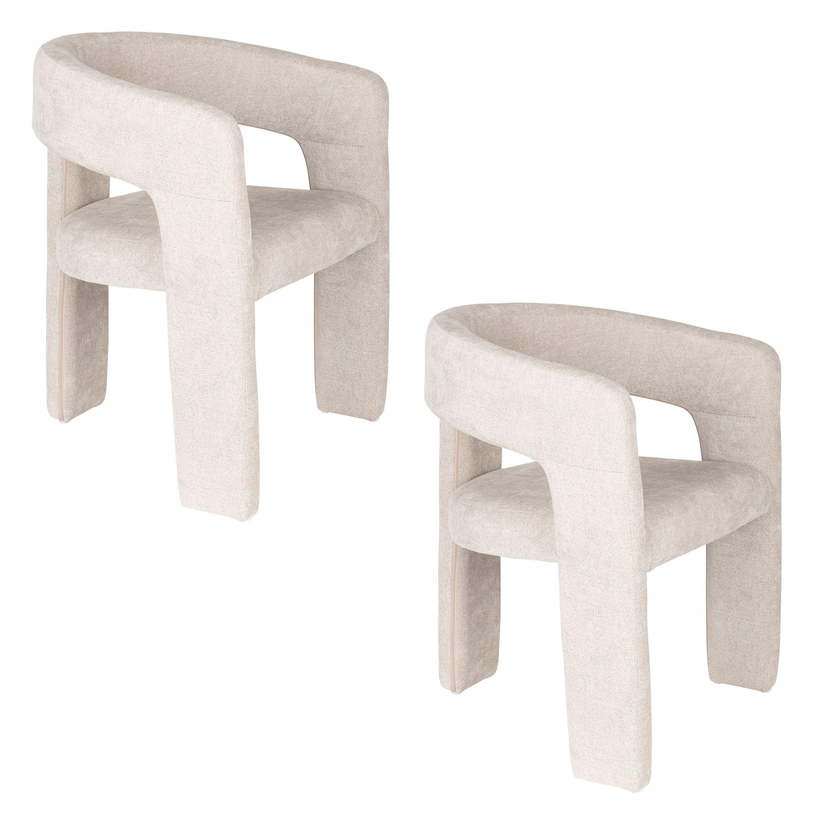 Housecraft Living Esszimmerstuhl Beige 60x75.5x55 cm