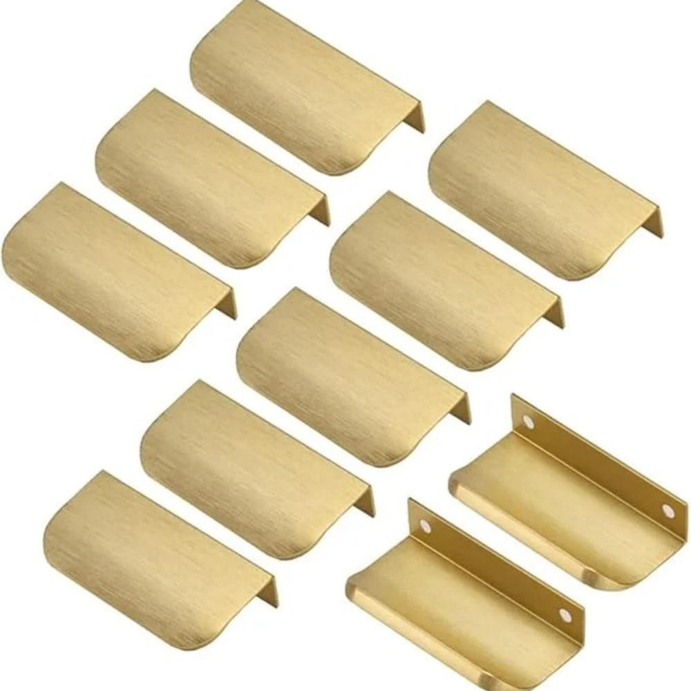 MÖBELGRIFF Gold 10er-Set 64 mm - Goldfarben, Metall (4.2/4.2/0.8cm)