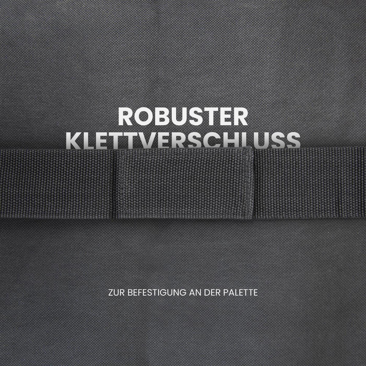 PALETTENKISSEN Set 2-tlg. ( Anthrazit ) - Indoor/Outdoor - 120x80x15 cm + 120x40x15cm - wasserabweisend ( Lotusblüteneffekt ) aufblasbares Innenkissen - Anthrazit, Textil (80/15/120cm) - Arsvita