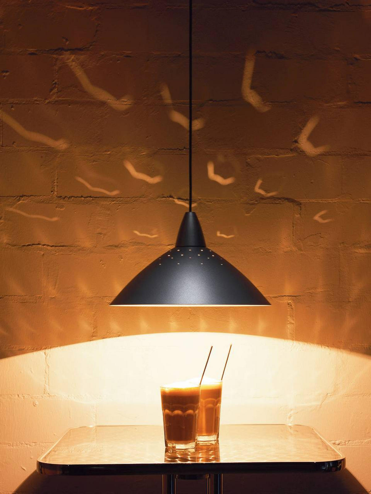 PENDELLEUCHTE Logo 78270/11 - Titanfarben, Metall (35/35/124cm) - Brilliant