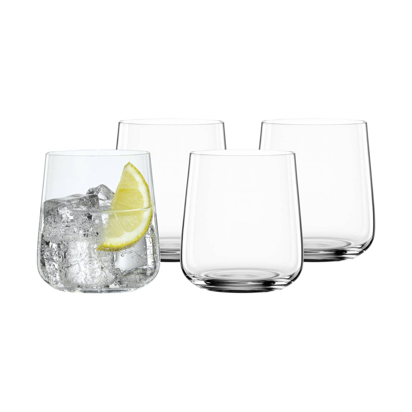 TRINKBECHER Style transparent 340 ml 4er Set - Transparent, Glas (0.34L) - Spiegelau