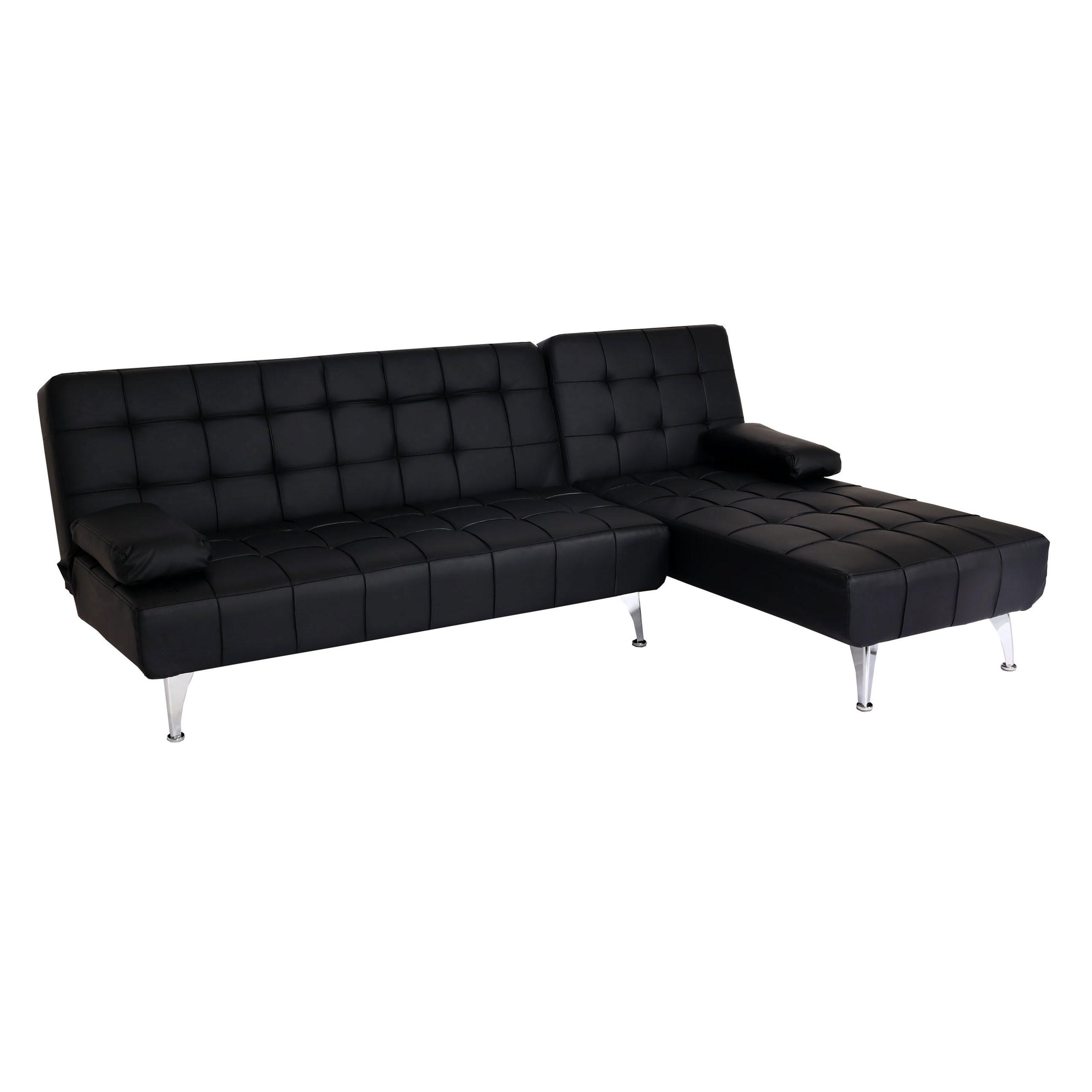 SCHLAFSOFA Schwarz - Schwarz, Textil (236/95cm) - MCW