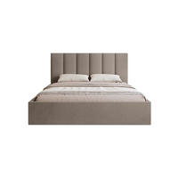 POLSTERBETT Eloria 200x200 cm, Taupe - Taupe, Textil (200/200cm) - Fedve