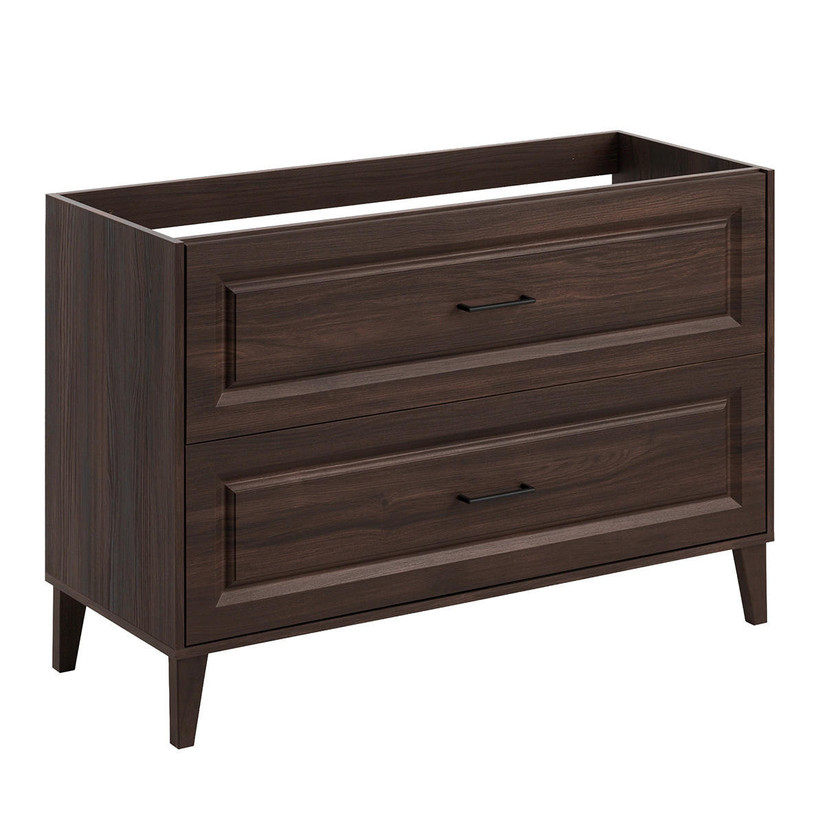 SKRINKA POD UMÝVADLO 120cm Moka Drevo - hnedá, kompozitné drevo (120/82/46cm) - Petits-meubles
