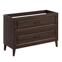 SKRINKA POD UMÝVADLO 120cm Moka Drevo - hnedá, kompozitné drevo (120/82/46cm) - Petits-meubles
