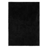 PRALNA kosmata preproga Soho črna 80x150 cm - črna, umetna masa (80/150cm) - benuta