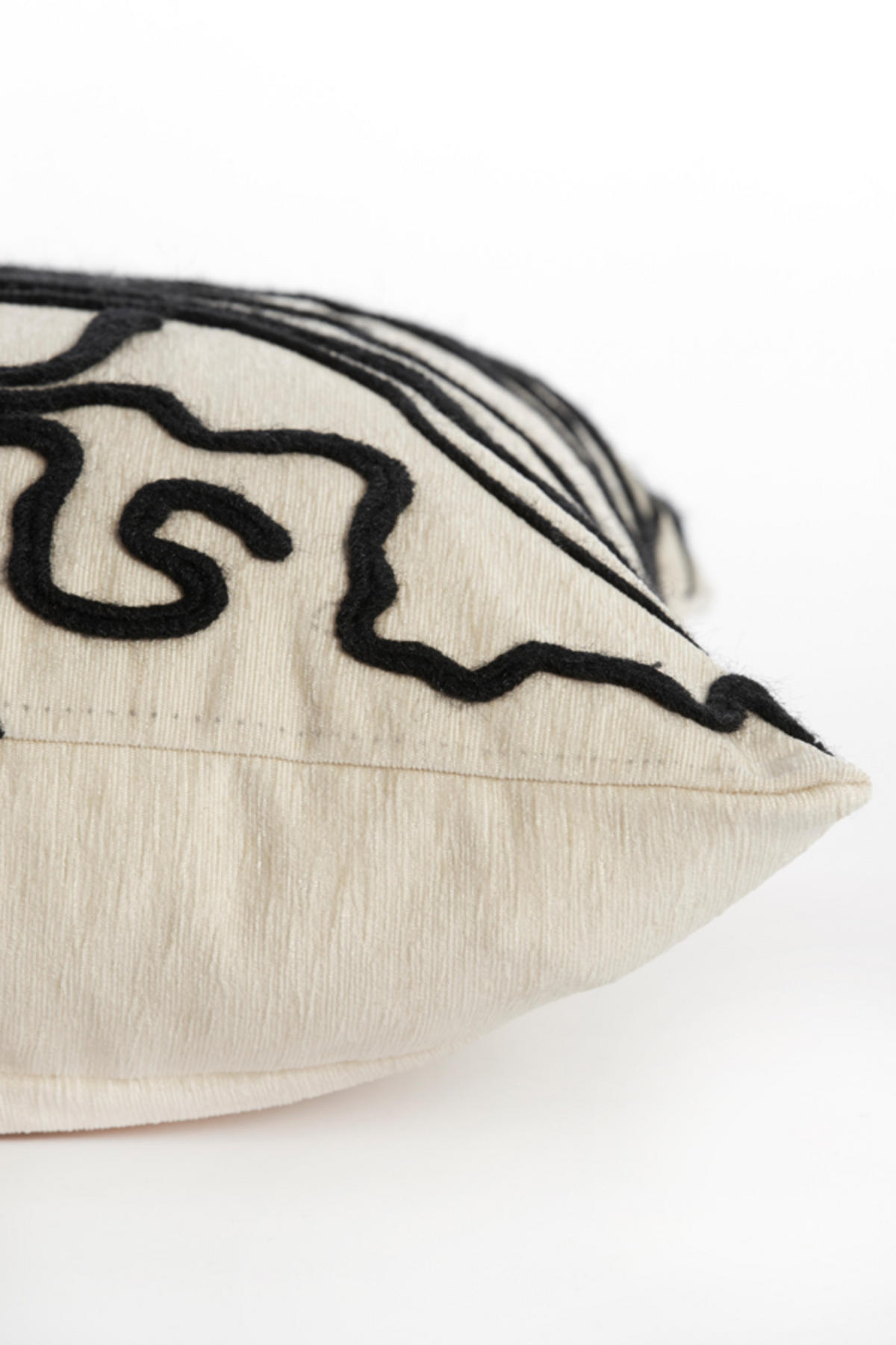 DEKOKISSEN Castro Braun 45/45/10 cm - Beige, Textil (45/45cm) - Light & Living