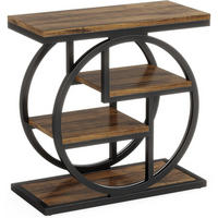 COUCHTISCH, Holz, Braun, mit 4 Ablagefächern - Braun, Holzwerkstoff (30/60/65cm) - Kaket
